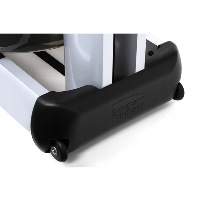 Гребной водный тренажер WaterRower M1 LoRise S4 Aluminum серый