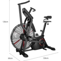 Велотренажер HMS MP5420 чорний