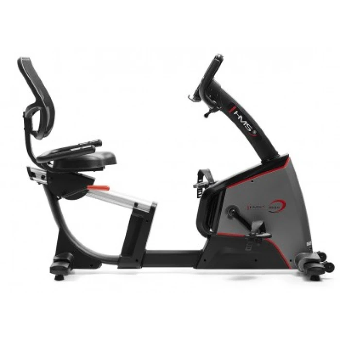 Велотренажер горизонтальный магнитный R5814i HMS черный