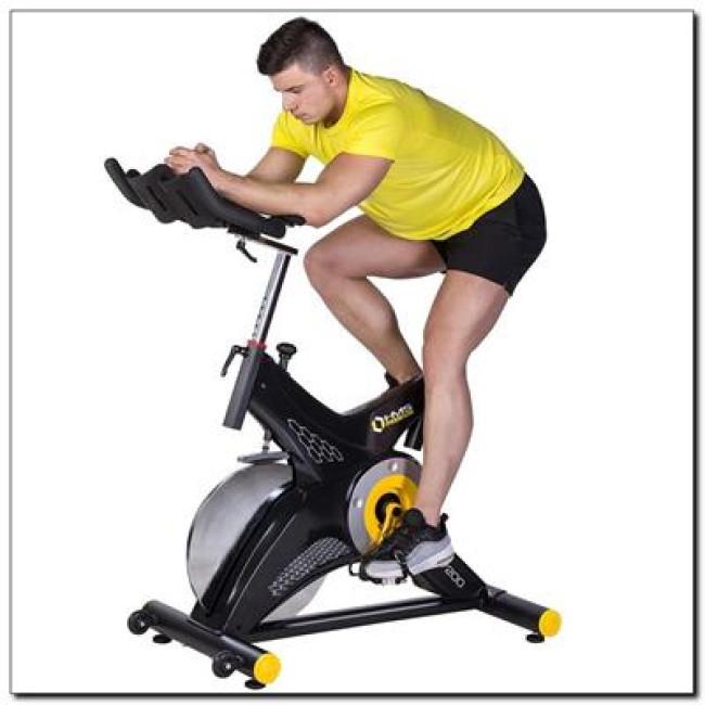 Велотренажер спиннинговый HMS SW7200 – черно-желтый