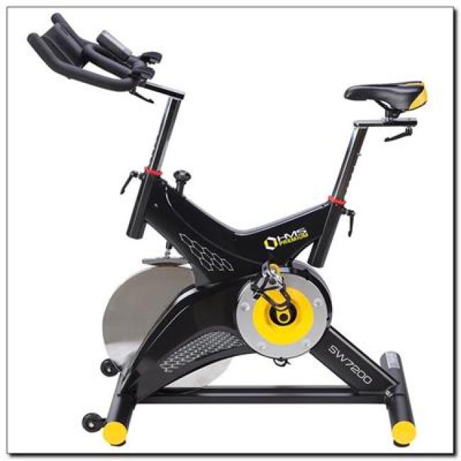 Велотренажер спиннинговый HMS SW7200 – черно-желтый