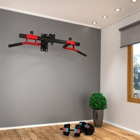 Турник для подтяжки DD10 HMS – черно-красный