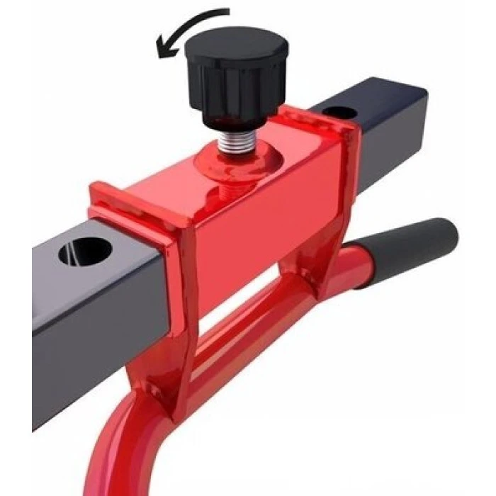 Турник для подтяжки DD10 HMS – черно-красный