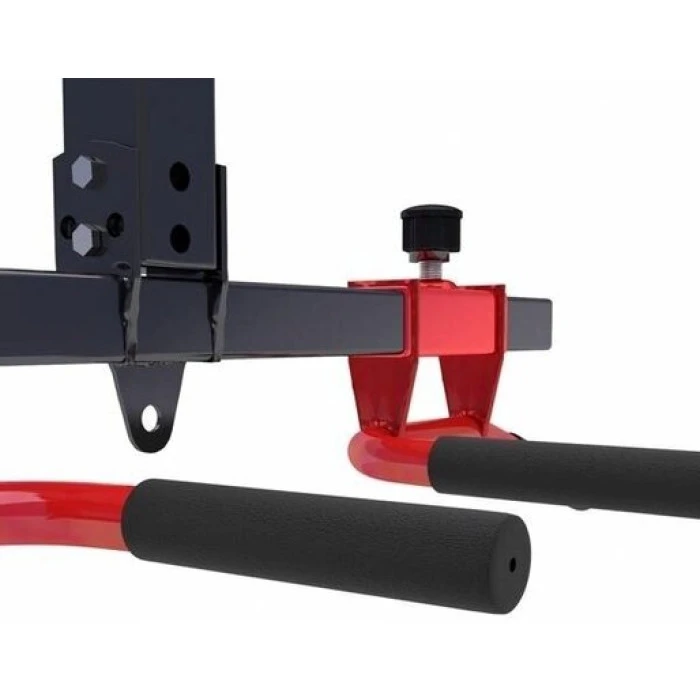 Турник для подтяжки DD10 HMS – черно-красный