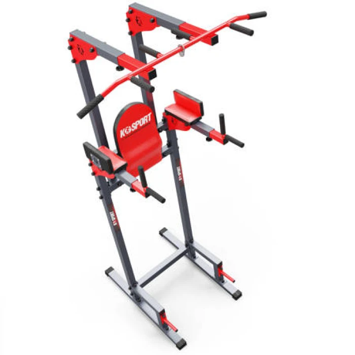 Станок стаціонарний комбінований - турнік з брусами та спинкою K-Sport KSSL012