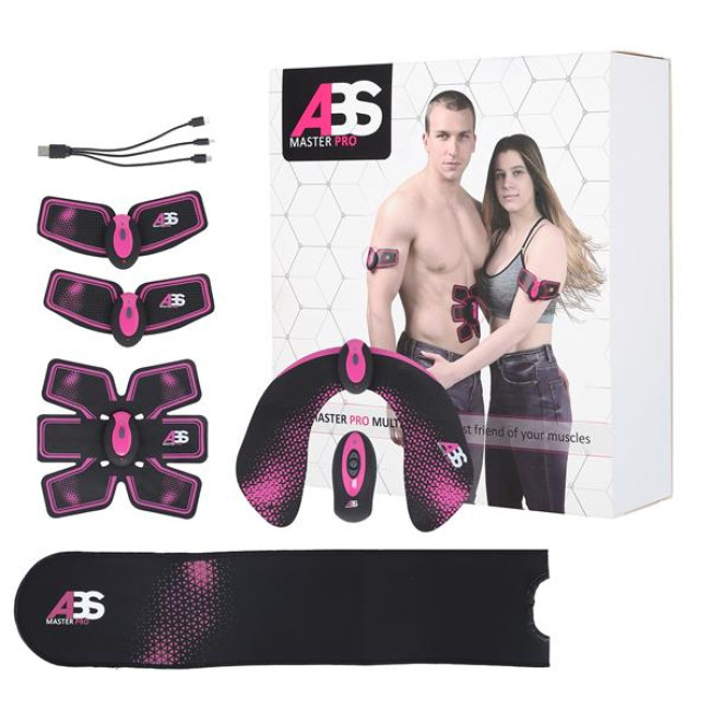 Электростимулятор мышц ABS Master Pro Multi Set NN – черно-фиолетовый