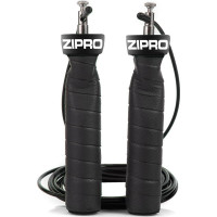 Скакалка Zipro спортивная 300см, черная