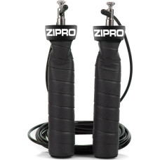 Скакалка Zipro спортивная 300см, черная
