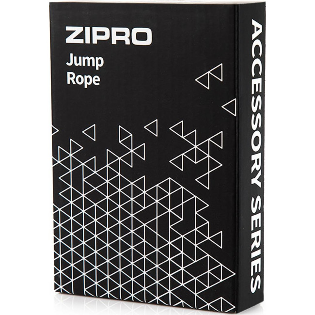 Скакалка Zipro спортивная 300см, черная