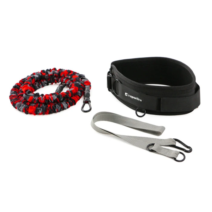 Лента-эспандер для упражнений inSPORTline Byfaster 2600 260 см/29 кг черно-красная