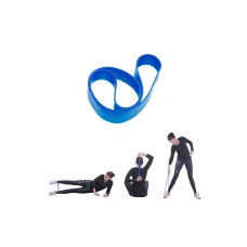 Лента-эспандер для упражнений inSPORTline Hangy X-Heavy 27,5 см синяя