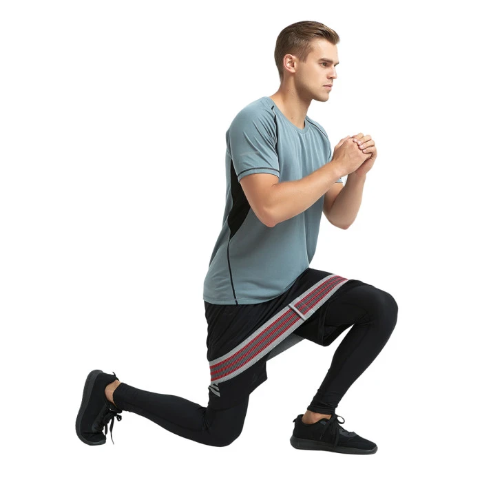 Стрічка-еспандер для вправ inSPORTline Lopr 66 см сіра