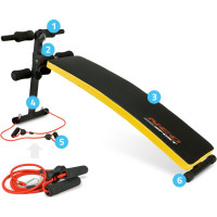 Лава похила NEO-SPORT NS-08G з еспандерами