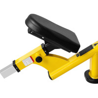 Наклонная лава Gymrex для штанги черно-желтая