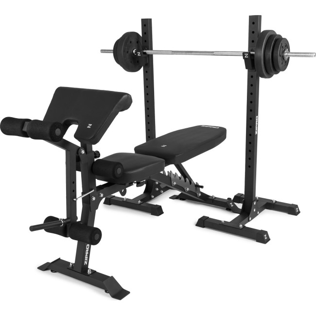 Скамейка Zipro Superset с подставкой