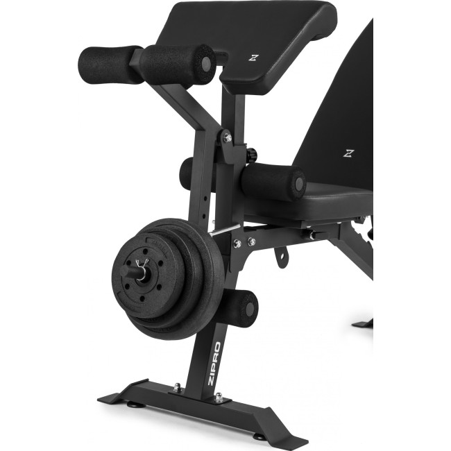 Скамейка Zipro Superset с подставкой