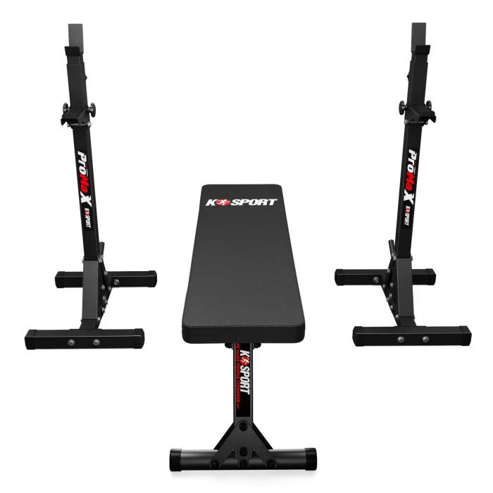 Тренувальний набір K-Sport пряма лава KSH024 + регульовані стійки KSH015