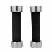 Хромированные гантели MASTER 1 кг х 2 шт.