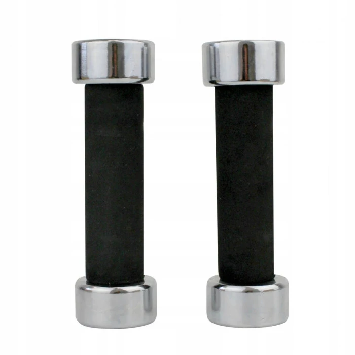 Хромированные гантели MASTER 1 кг х 2 шт.