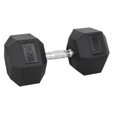 Гантель шестигранный inSPORTline Hexsteel 35 кг