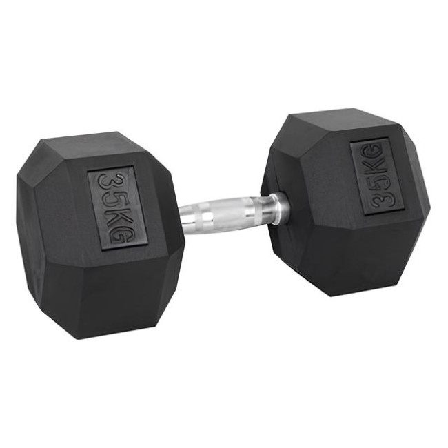 Гантель шестигранный inSPORTline Hexsteel 35 кг