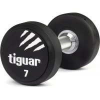 Гантель Tiguar прорезиненная 1 х 7 кг.