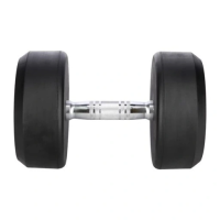 Гантель прогумована HMS HG PRO, 25 кг