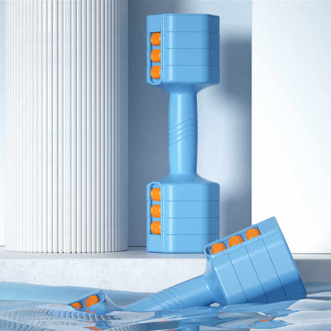 Регулируемый одноручный набор гантелей inSPORTline DuraBell® 2 x 1 – 2,5 кг
