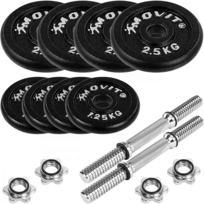 Гантели Movit чугунные 2 х 10 кг.