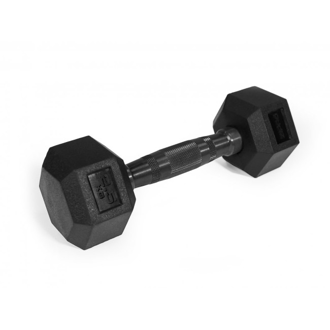 Гантель Zipro Hex прорезиненная 1 х 2,5 кг.