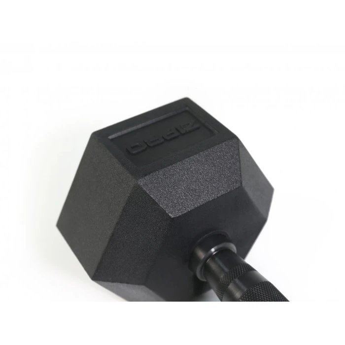 Гантель Zipro Hex прорезиненная 1 х 2,5 кг.