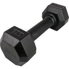 Гантель Kawmet шестигранная чугунная 5 кг.