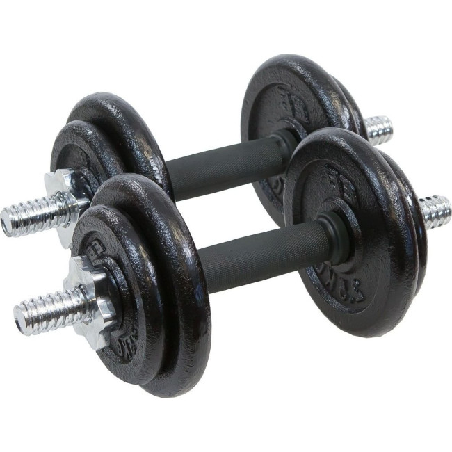 Гантель разборная чугунная Eb Fit 2 х 9,5 кг