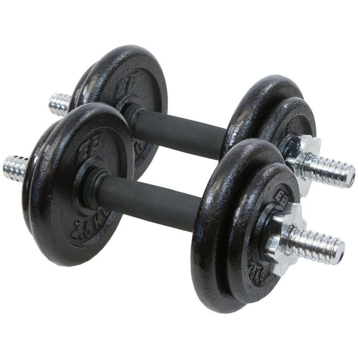 Гантель разборная чугунная Eb Fit 2 х 9,5 кг