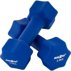Гантели Maxxiva D84986 неопреновые 2 x 2,5 кг.