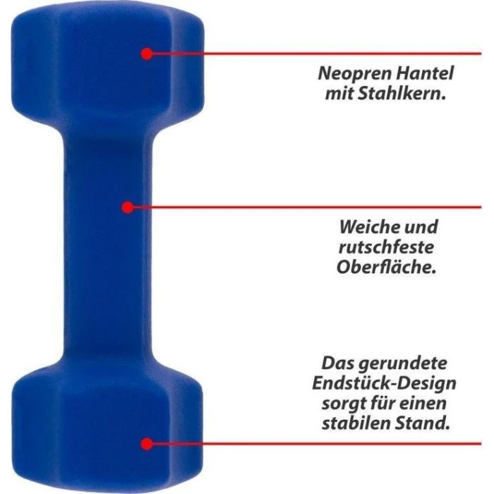 Гантели Maxxiva D84986 неопреновые 2 x 2,5 кг.