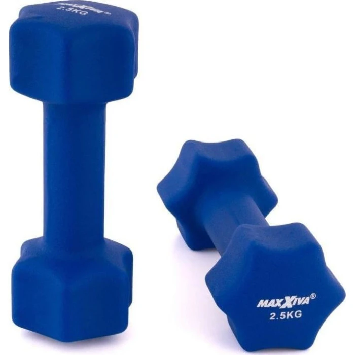 Гантели Maxxiva D84986 неопреновые 2 x 2,5 кг.