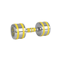 Гантель хромированный inSPORTline Yellsteel 9 кг
