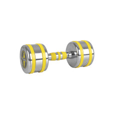 Гантель хромированный inSPORTline Yellsteel 9 кг