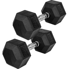 Гантели Movit M81032 прорезиненные 2 x 15 кг.