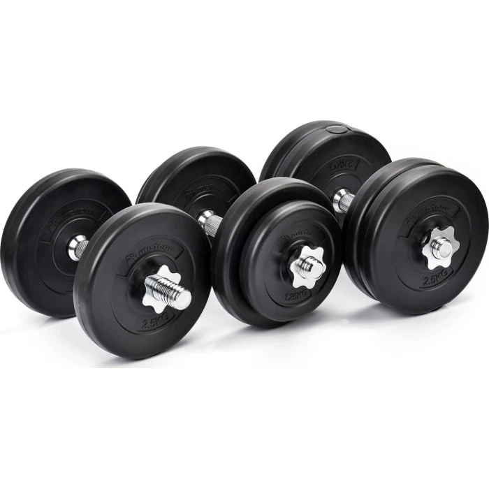 Гантели Meteor 30197 битумные 2 х 12,5 кг