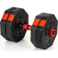 Гантель Eb Fit 1039183 битумный 1 х 10 кг