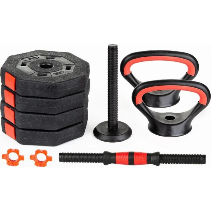 Гантель Eb Fit 1039183 битумный 1 х 10 кг