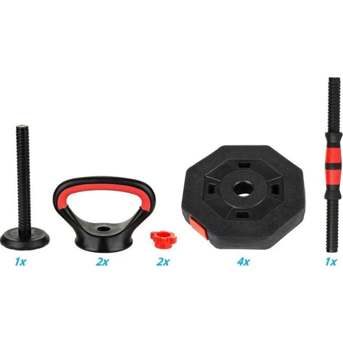 Гантель Eb Fit 1039183 битумный 1 х 10 кг