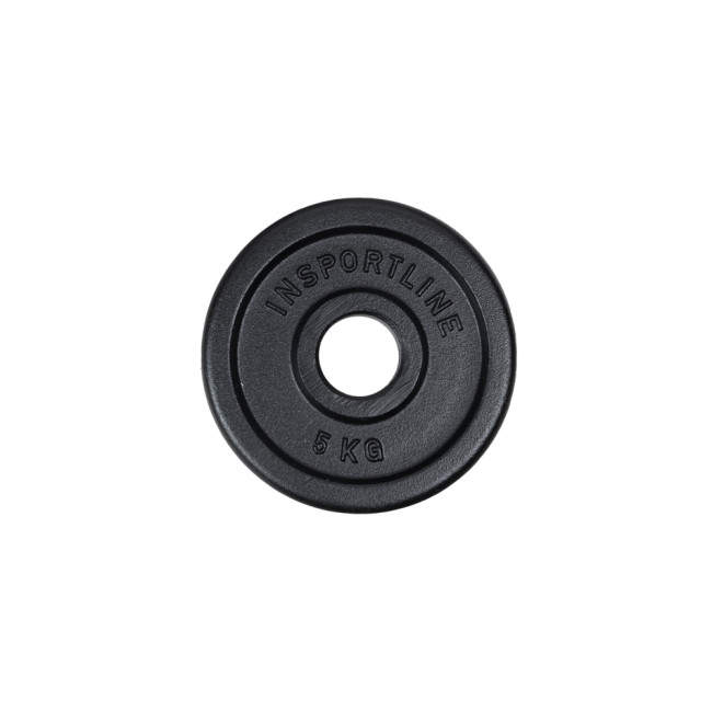 Диск олимпийский чугунный inSPORTline Castblack OL 5 кг