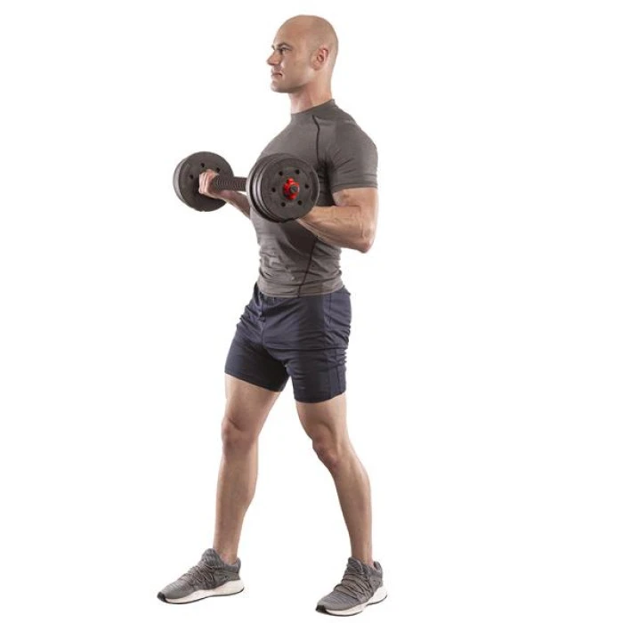 Набор композитных штанг и гантелей 15 кг HMS SGP15.