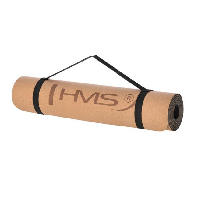 Коврик для йоги YM11 TPE CORK HMS