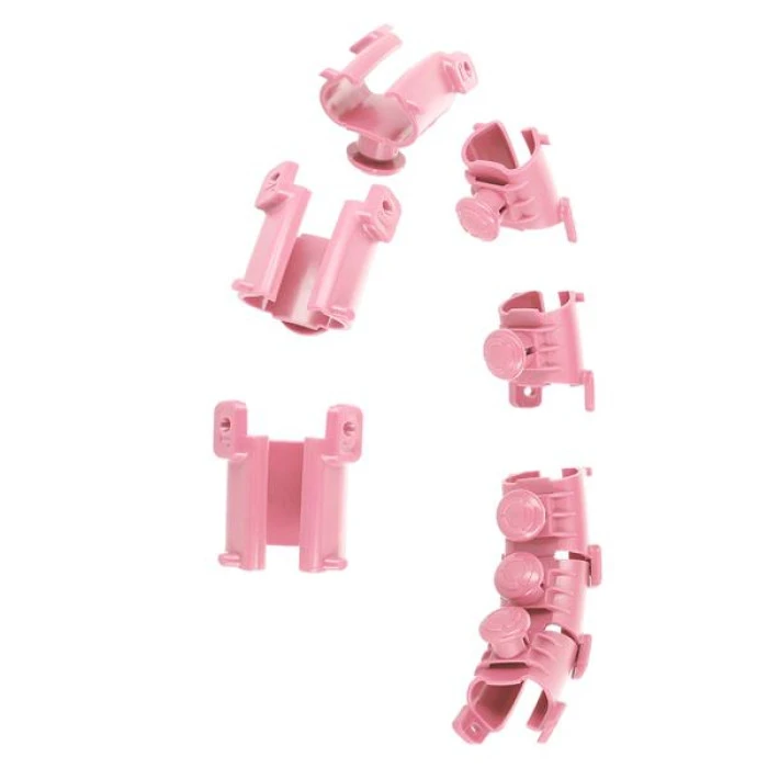 Набір обруч з вагою HMS HHW01 рожевий + пояс HMS BR163 червоний