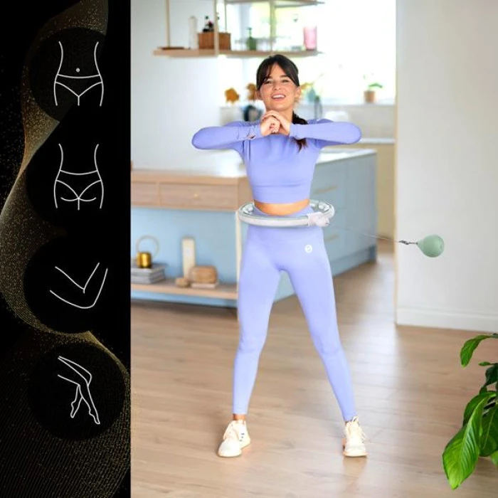 Обруч магнітний з вагою HMS HHM15 зелений