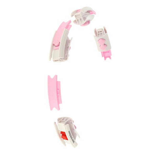 Хула-хуп HMS HHW06 со счетчиком, нагрузкой и поясом для похудения BR163, розовый